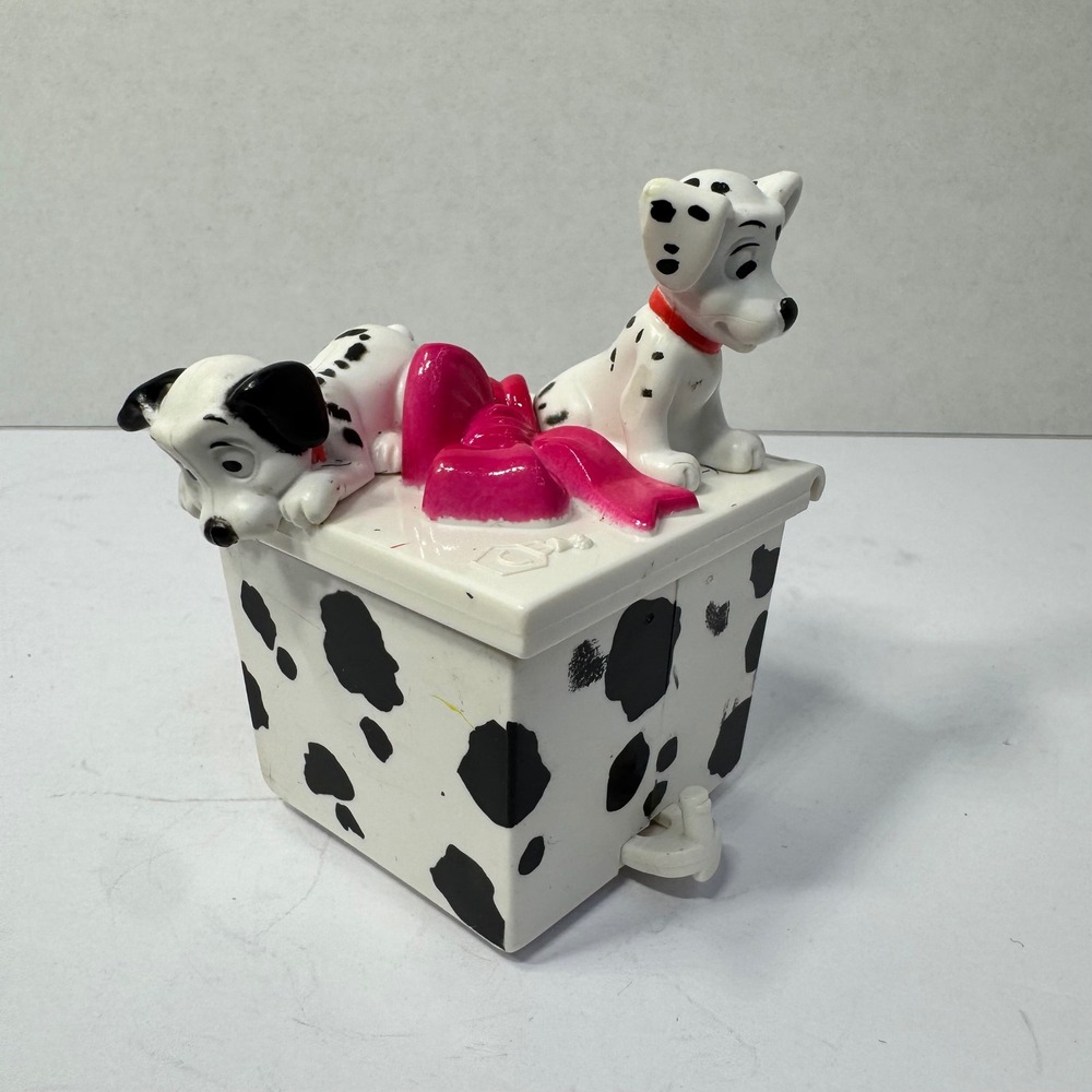 Disney 101 Dalmatians Jack In The Box Pop Up Vintage McDonald's Toy Happy Meal